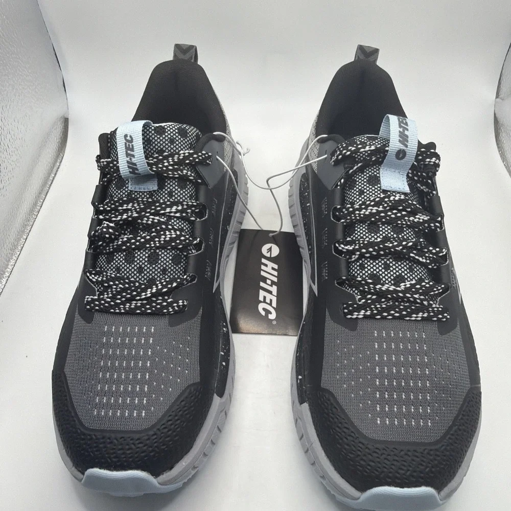 Hi-Tec Catalina II Trail Running Shoes Womens Black Gray Athletic Sneakers - 7.5